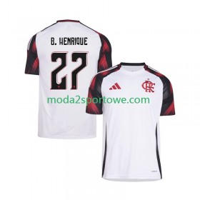 Koszulka CR Flamengo Bruno Henrique 27 Wyjazdowe Stroje Piłkarskie 2025/26 Krótki Rękaw